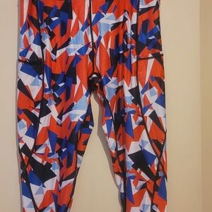 Colorful Geometric Leggings